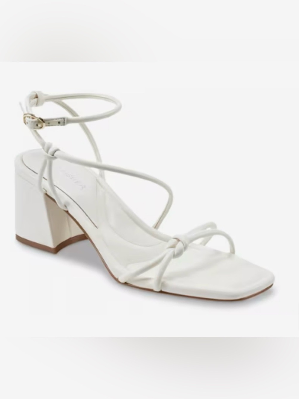 Marc Fisher Gurion Ivory Sandal